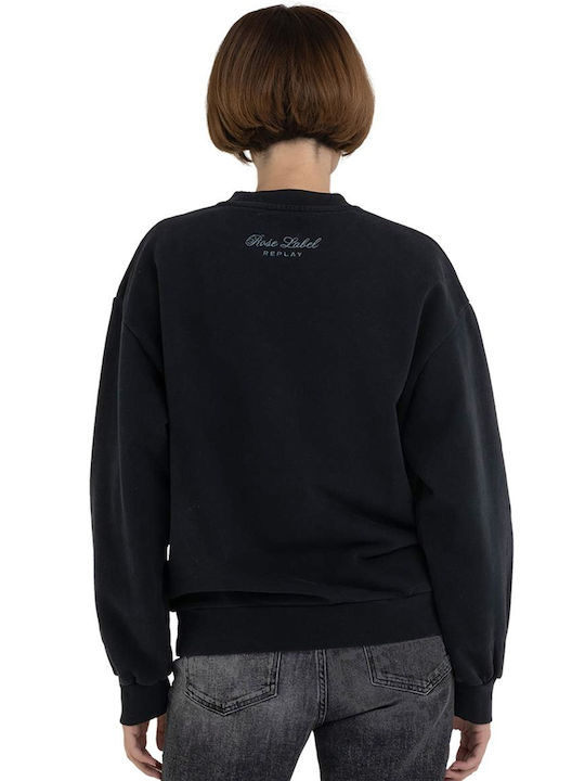 Replay Women's Sweatshirt Black