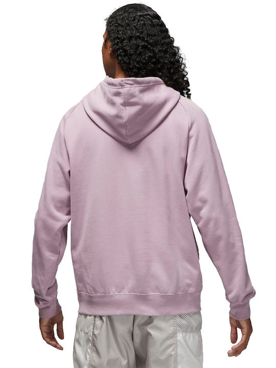 Jordan Jumpman Men's Sweatshirt with Hood and Pockets Purple