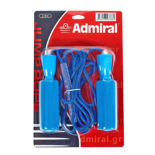 Admiral Jump Rope Σχοινάκι Γυμναστικής 2.7m Μπλε