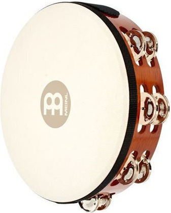 Meinl Ταμπουρίνο Traditional Goat-Skin Wood 10" με Φυσικό Δέρμα