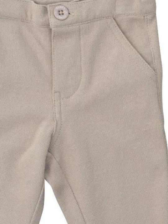 Funky Boys Fabric Trouser Beige