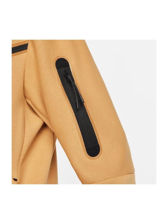 Sportswear Tech Fleece Cardigan with Hood Orange/Black