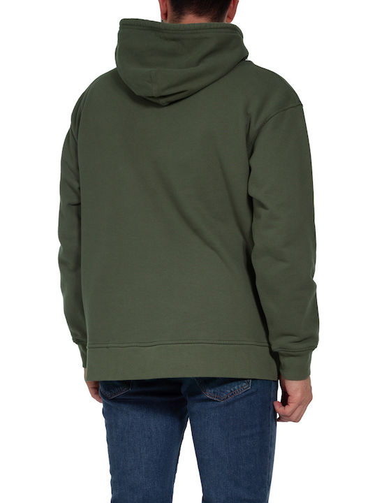 Levi's Men's Sweatshirt with Hood and Pockets Khaki