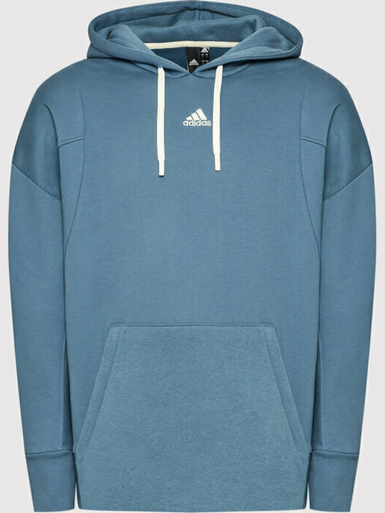 Studio Lounge Sweatshirt mit Kapuze Altered Blau