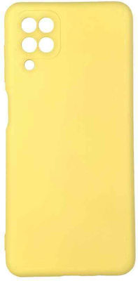 Sonique Liquid Back Cover Silicone Yellow (Galaxy A12)