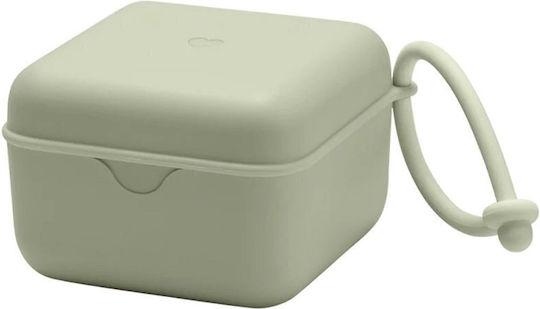 Bibs Pacifier Case Plastic Green