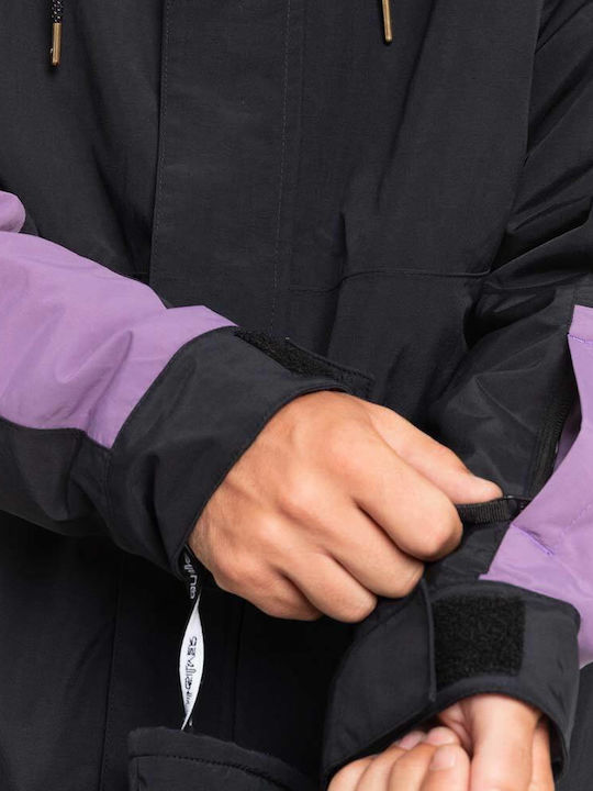 Quiksilver Radicalo EQYTJ03361-KVJ0 Männer Jacke aus für Ski & Snowboard Schwarz
