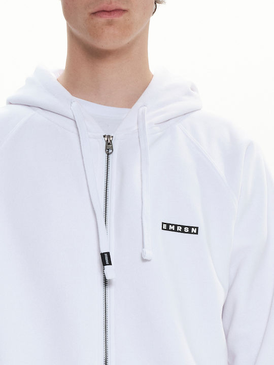 White Hooded Cardigan