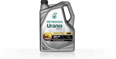 Petronas Urania 3000 E Car Lubricant 15W-40 5lt for Diesel Engine