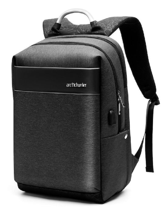 Arctic Hunter Loss B00218L Waterproof Laptop Backpack for 15.6" Laptop with USB Port in Black Color