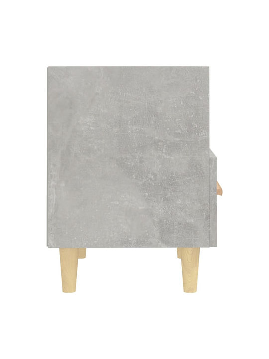 Nachttische Grey Concrete 2Stück 40x35x47cm
