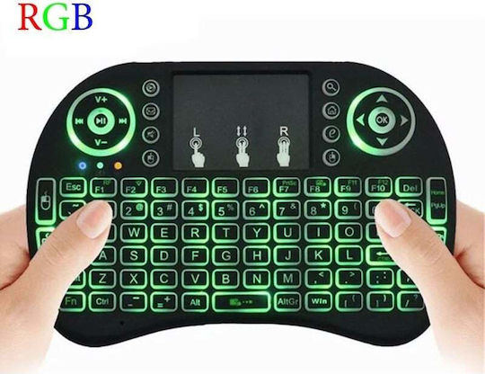 Andowl Q-K07 Ασύρματο Πληκτρολόγιο με Touchpad Αγγλικό US