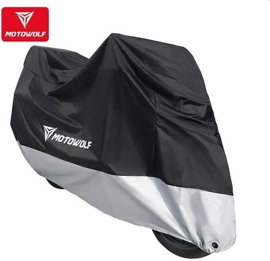 Motowolf Waterproof Motorcycle Cover L245xH125cm