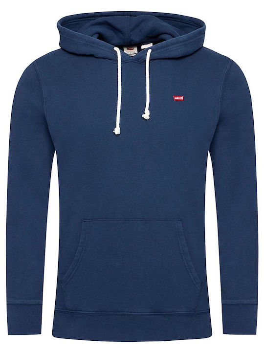 Original Φούτερ με Κουκούλα dark blue 345810009