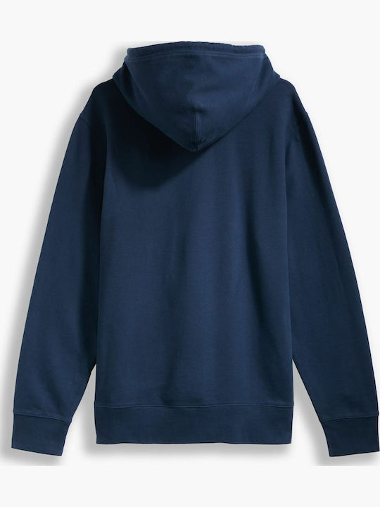 Original Φούτερ με Κουκούλα dark blue 345810009