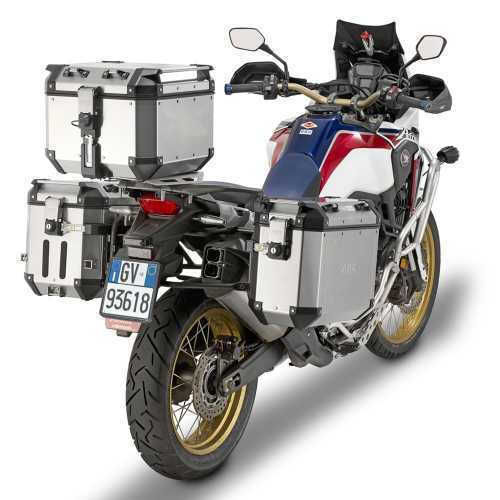 Givi OBKΝ48AR Trekker Outback Monokey 48Es in Silber Farbe