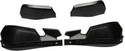 Barkbusters Motorcycle Protective Hand Guards VPS Universal without Installation Kit in Black Colour