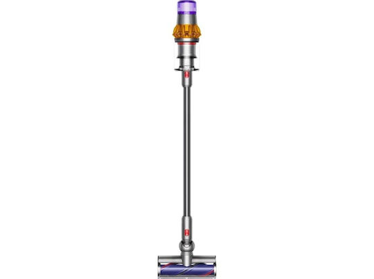 Dyson V15 Detect Absolute Rechargeable 2 in 1 Stick & Handheld Vacuum 25.2V Yellow/Iron/Nickel