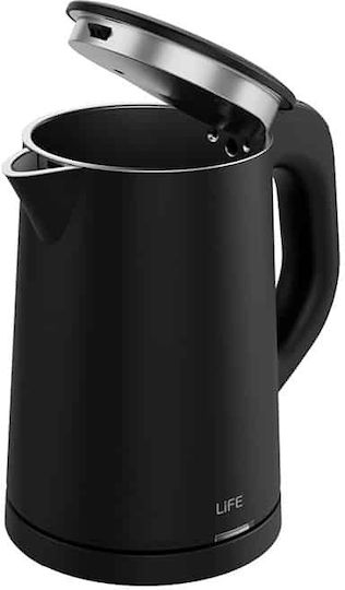 Life Essential Βραστήρας 800ml 1360W Μαύρος