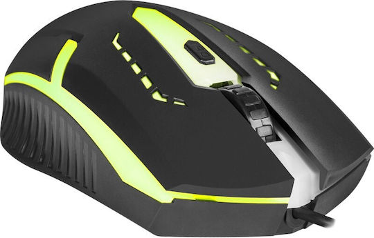 Defender MB-600L Gaming Mouse Black