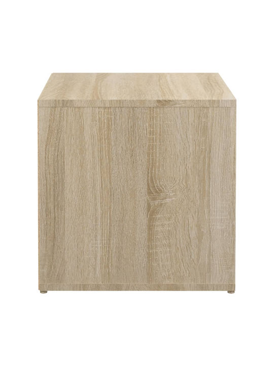 Hocker Für das Wohnzimmer Mit Stauraum Hölzernes Braun 40.5x40x40cm