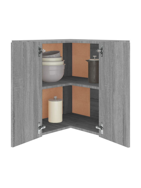 Eckschrank Wand Gray 57x57x60cm
