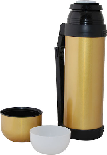 Panda Β180τ Bottle Thermos Stainless Steel 1.8lt Gold
