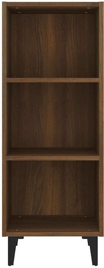 Дървен Офисен Шкаф Орех 34.5x32.5x90см