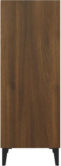 Дървен Офисен Шкаф Орех 34.5x32.5x90см