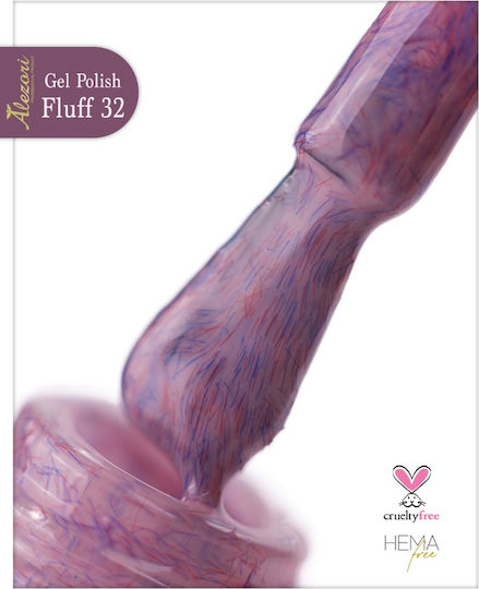 Alezori Fluff Halb-permanenter Nagellack 32 15ml 1Stück