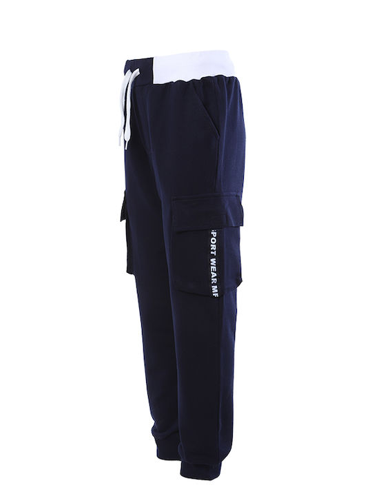 Matoufrance Kids Sweatpants Blue 2pcs