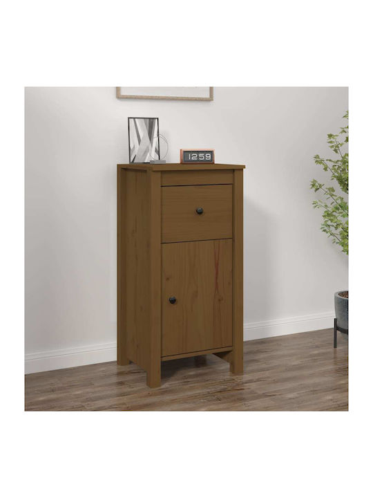 Wooden Storage Cabinet Μέλι L40xW35xH80cm