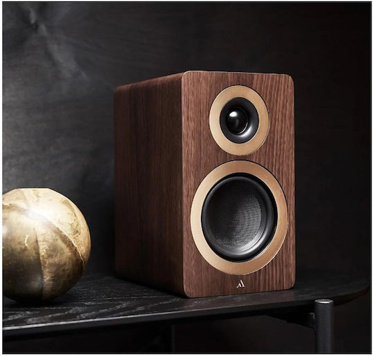 Forte A4 MKII Αυτοενισχυόμενα Ηχεία με Bluetooth 80W (Ζεύγος) Καφέ