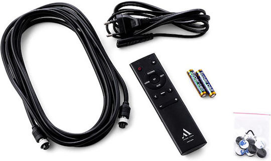 Argon Audio Forte A4 MKII Αυτοενισχυόμενα Ηχεία με Bluetooth 80W (Ζεύγος) Μαύρα