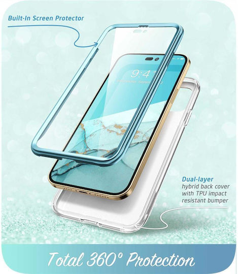 Supcase Cosmo 360 Full Cover Silicone 2mm Ocean Blue (iPhone 14 Pro Max)