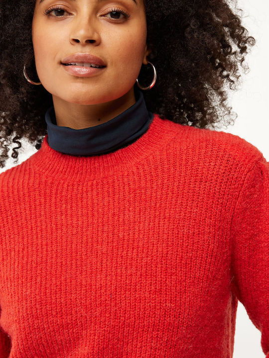 Women's Long Sleeve Sweater Orange