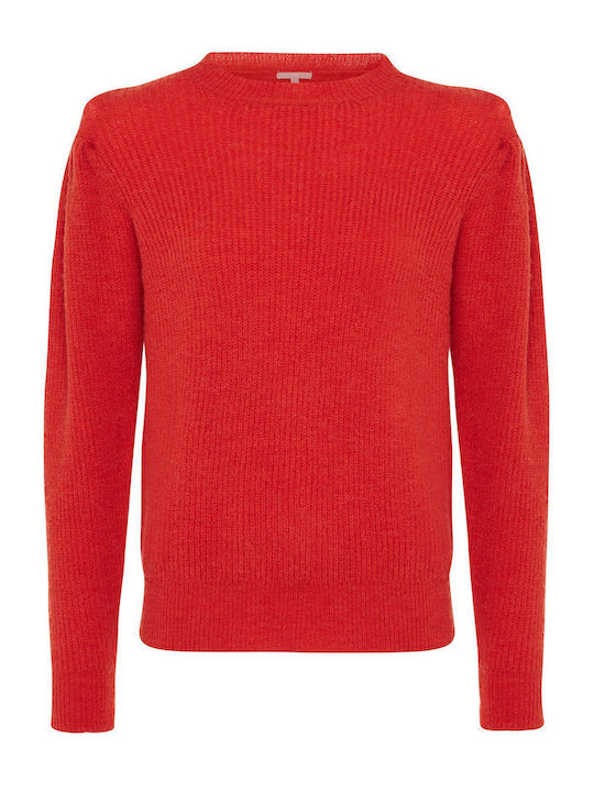 Women's Long Sleeve Sweater Orange