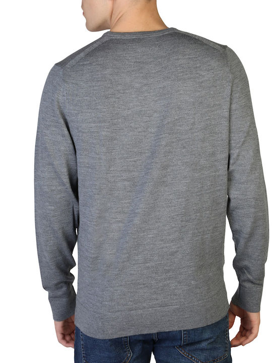 Calvin Klein Men's Long Sleeve Blouse Gray