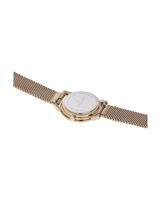 Pierre Cardin Pigalle Watch with Pink Gold Metal Bracelet