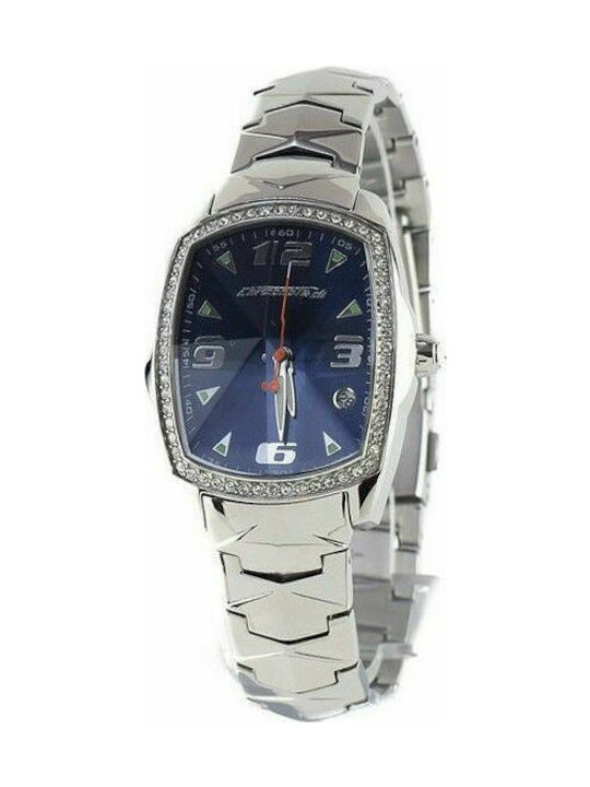 Chronotech Uhr mit Silber Metallarmband CT7504LS-03M
