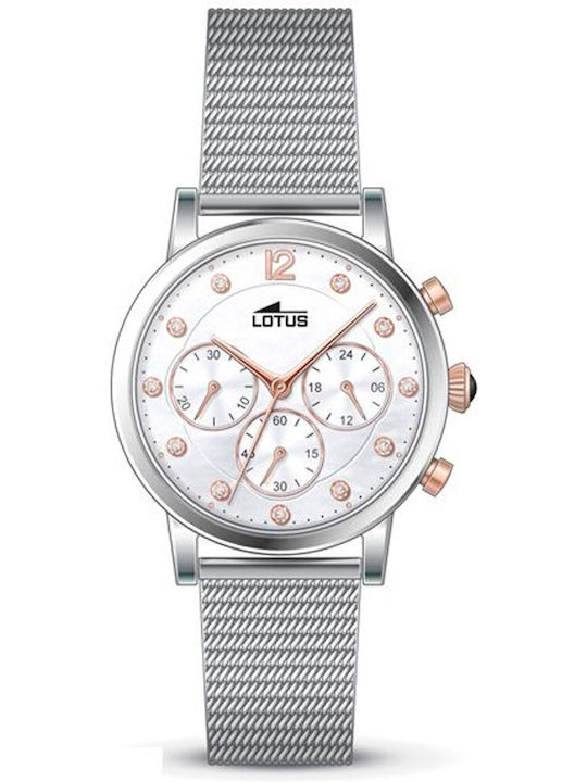Lotus Watches Кварцов Часовник с Метална Верижка Lotus Watches Кварцов Часовник с Метална Верижка