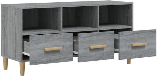 Stand TV Gri Sonoma L102xA36xÎ50cm