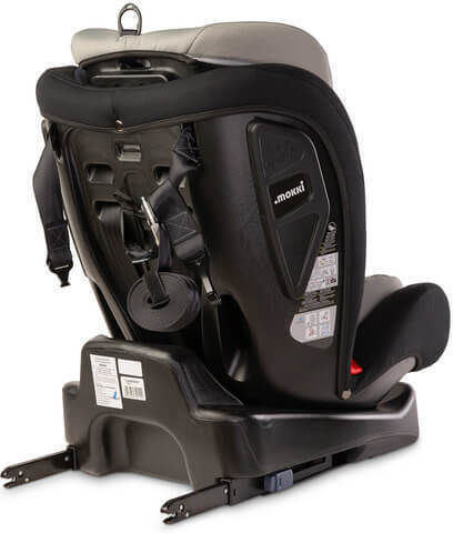 Caretero Mokki Καθισματάκι Αυτοκινήτου με Isofix Γκρι 0-36 kg