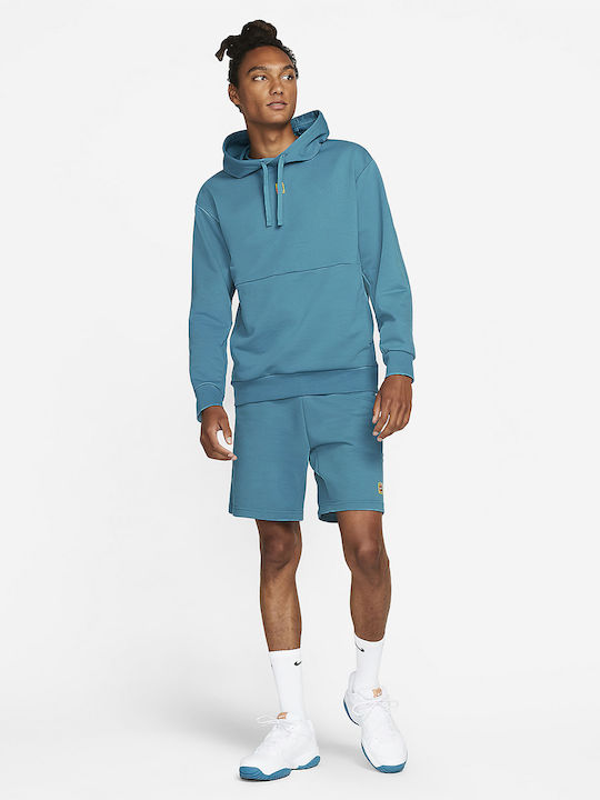 Sweatshirt mit Kapuze Hellblau