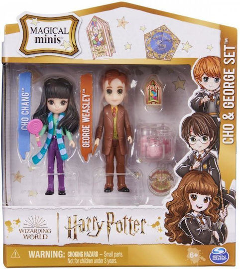 Spin Master Jucărie Miniatură Wizarding World Harry Potter Cho & George Set pentru 6+ ani Ani