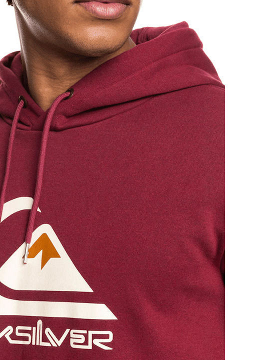 Big Logo Суитшърт с Качулка Бордо