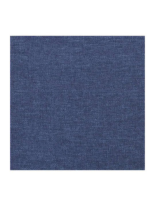 Betten Einzel mit Stoff Blau für die Matratze 90x200cm