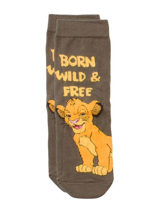 adidas Kids' Socks Knee-High Lion King Multicolored 3 Pairs
