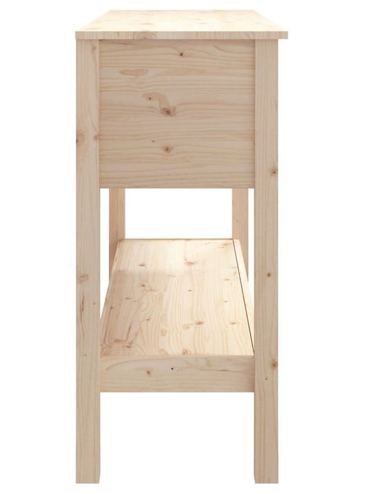 Solid Wood Console Table L100xW35xH75cm
