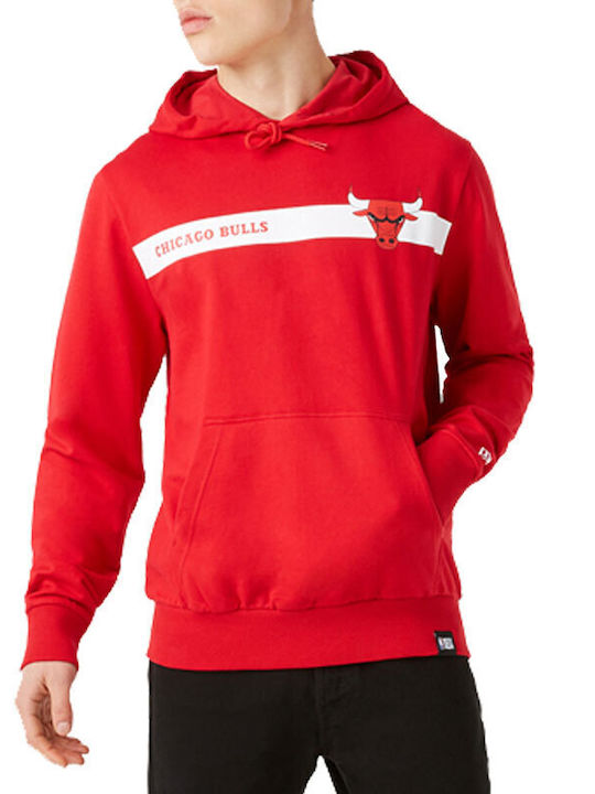 NBA Team Chibul Sweatshirt with Hood Red